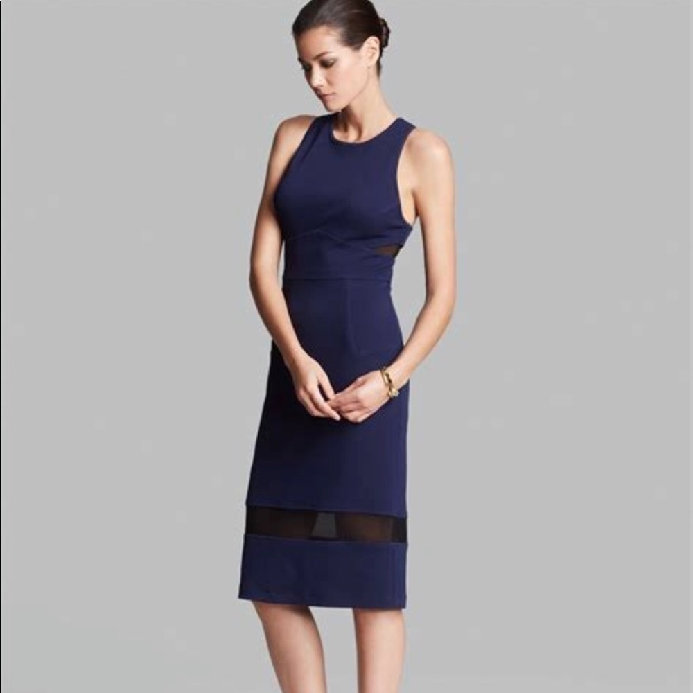 ABS by Allen Schwartz Blue Dress